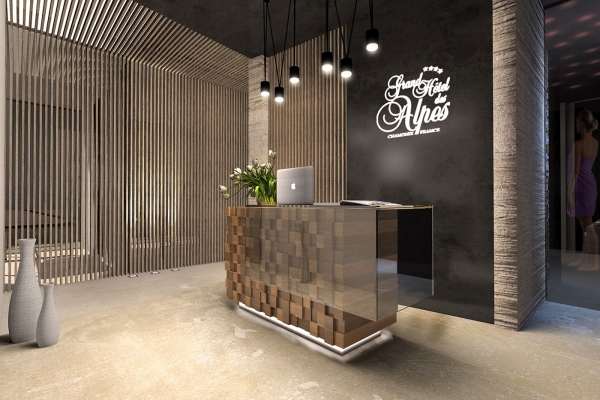 reception Grand hotel des Alpes Chamonix